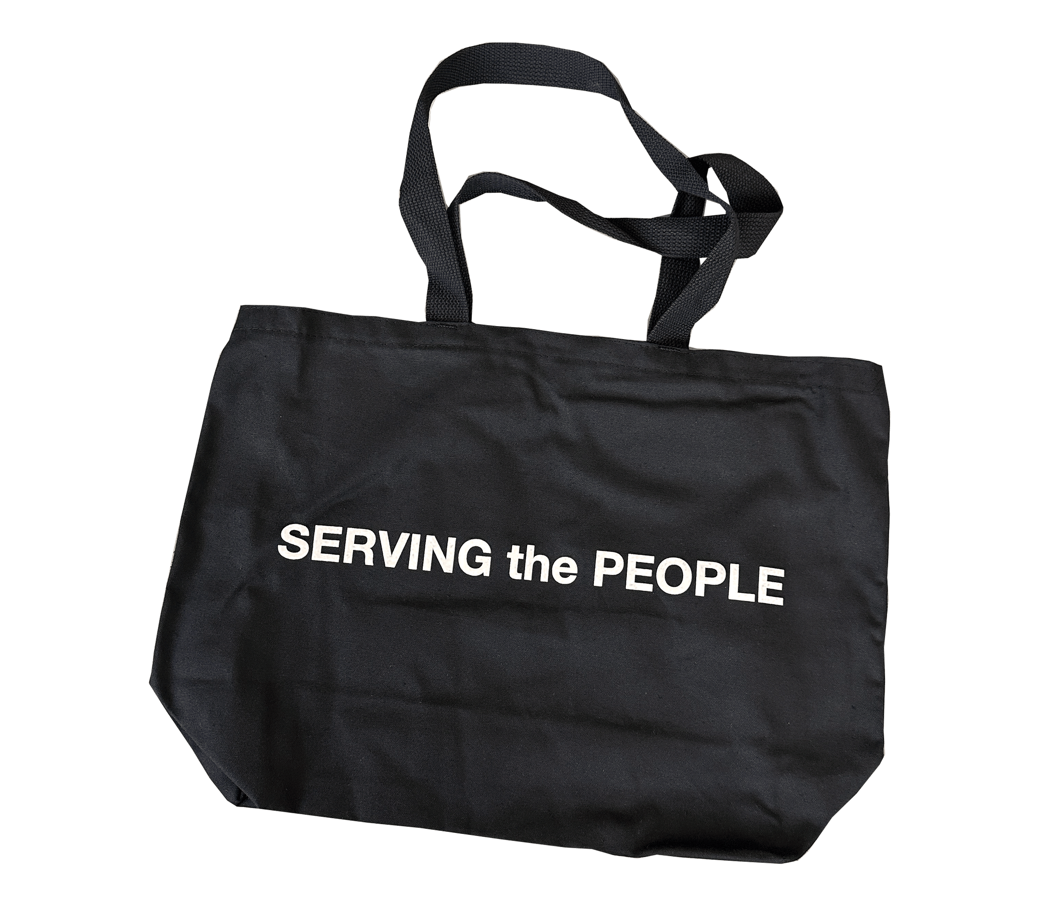 Serving the People Tote (Black)